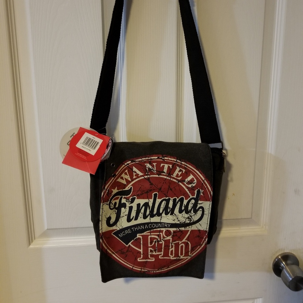 NWT, Robin Ruth Canvas Messenger Bag